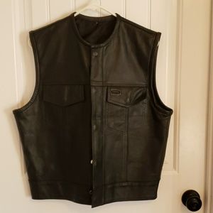 Custom Leather Vest